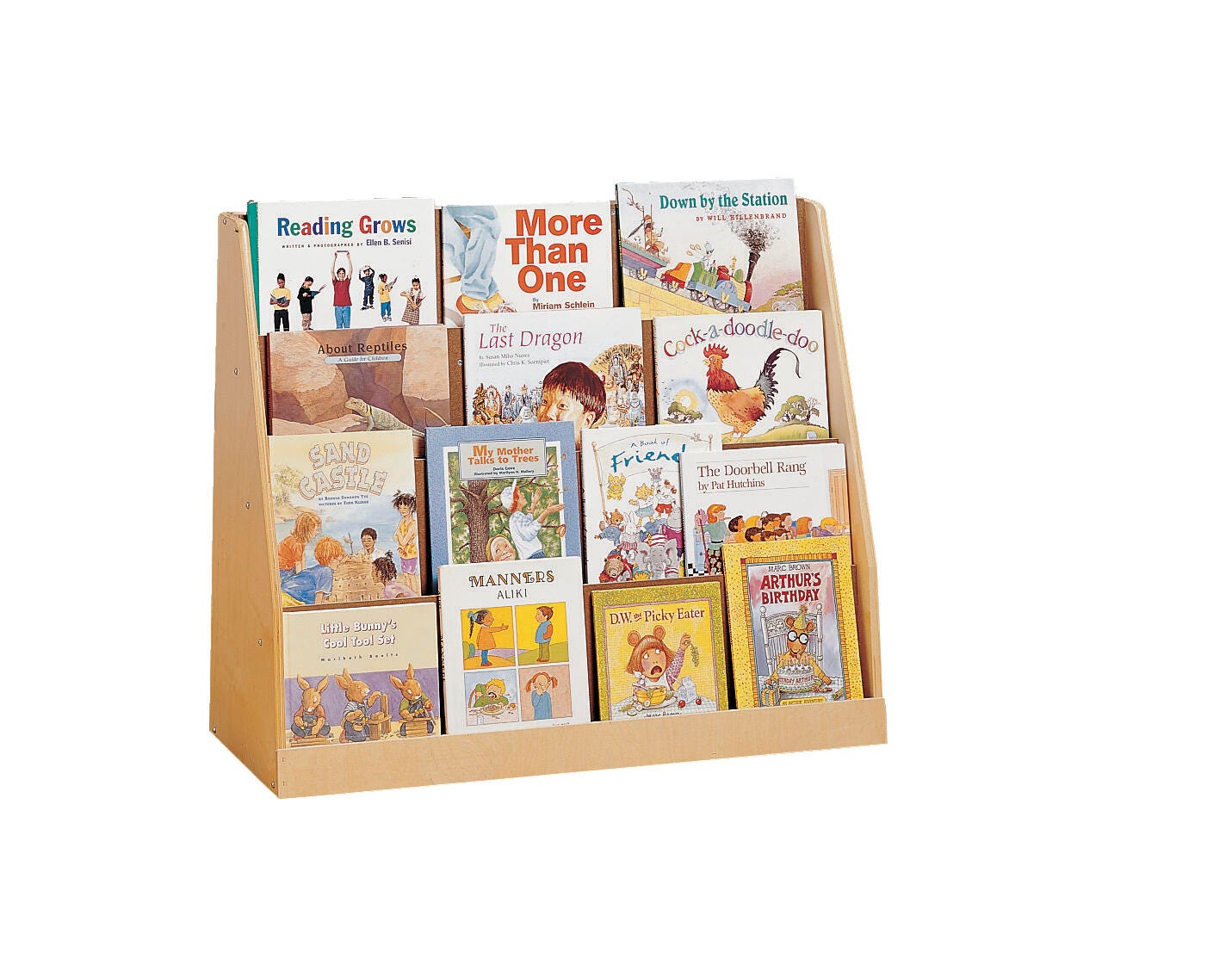 BOOK DISPLAY 4 SHELF BOOK STAND