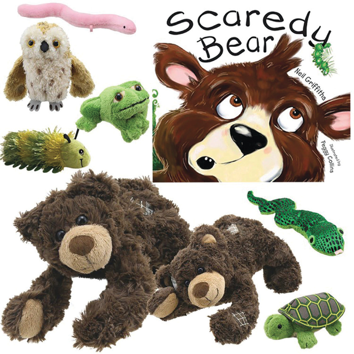 Scaredy Bear Puppets