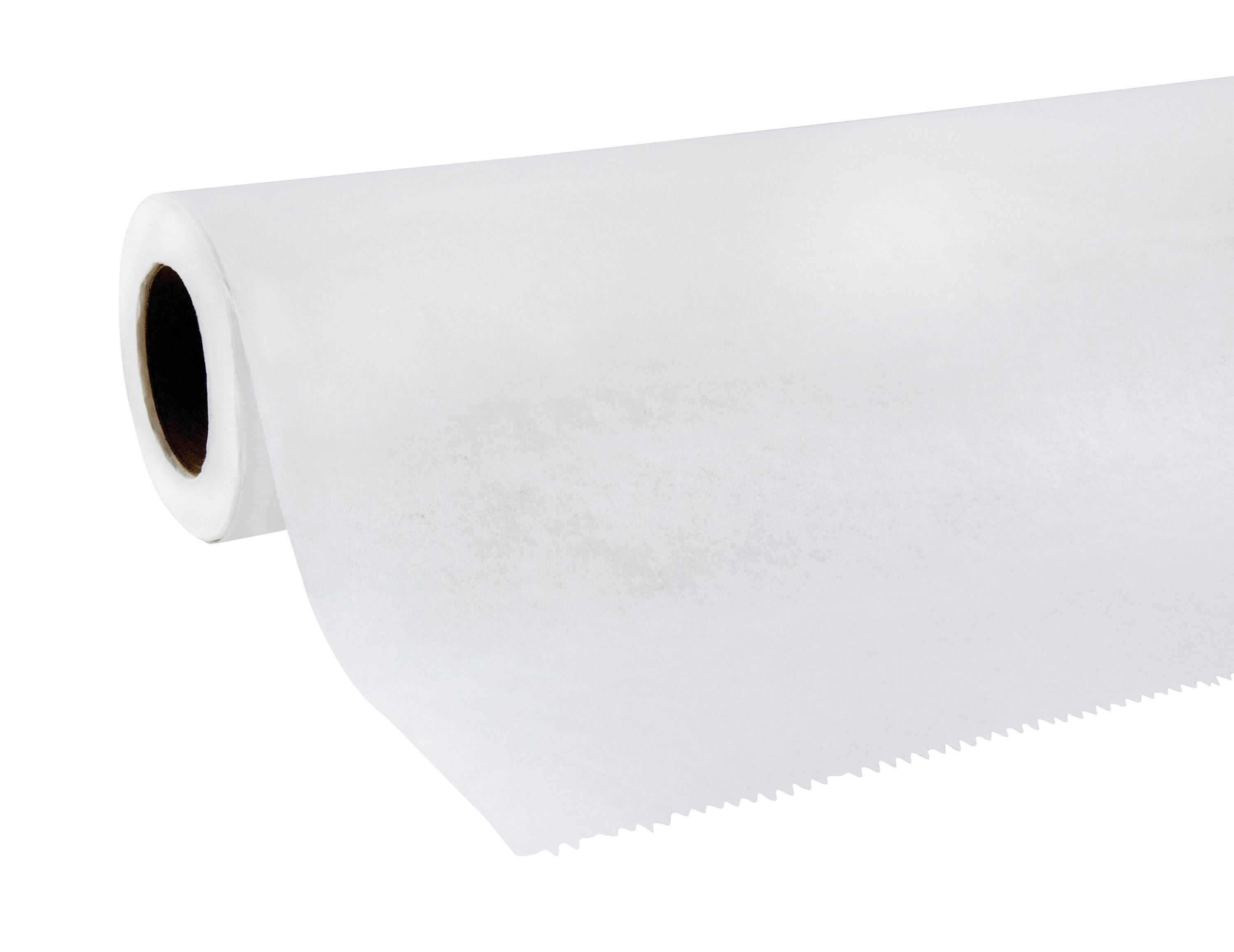 PAPER ROLL 18IN X 225FT PS100 WHITE SMOOTH -FOR CHANGING TABLE