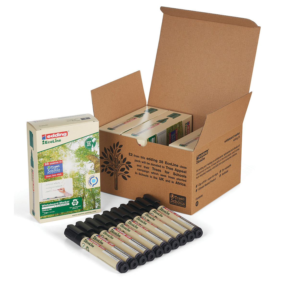 Edding Eco Marker Pk40 Blk