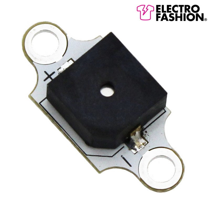 Electro-Fashion- Sewable Buzzer