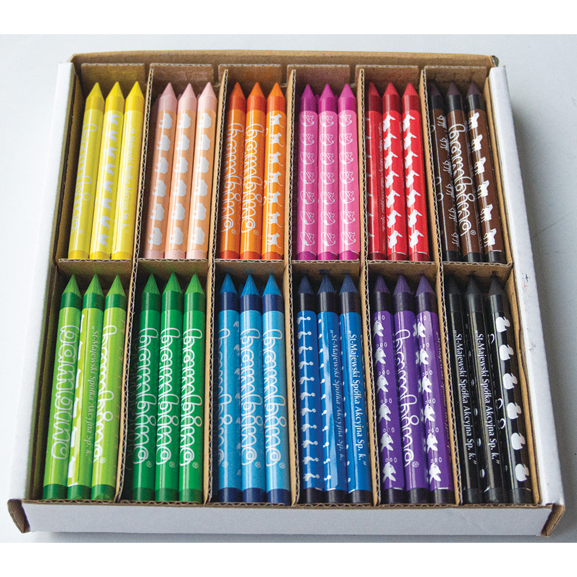 Bambino Crayons Asst Pk72