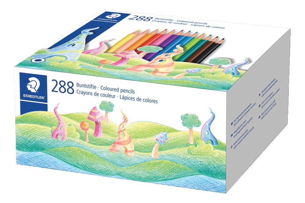 Staedtler Col Pencil Pk288 Woodfree