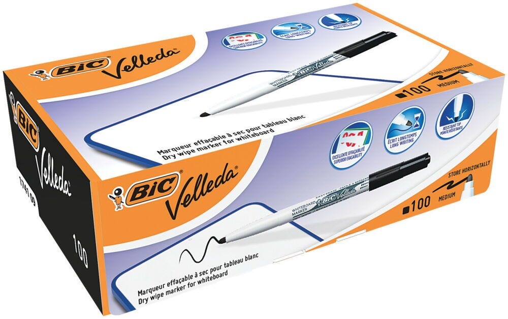 Bic Dwipe Pen 1741 Asstd Pk60