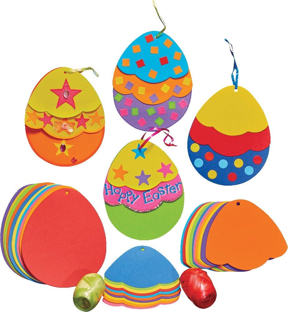 Easter Egg Activity Pk30