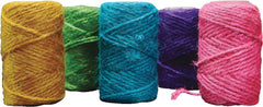 Jute Yarns 20M Spool Pk5 Coloured