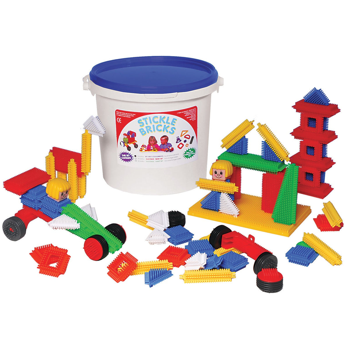 Stickle Bricks Basic Set 107 Pcs.