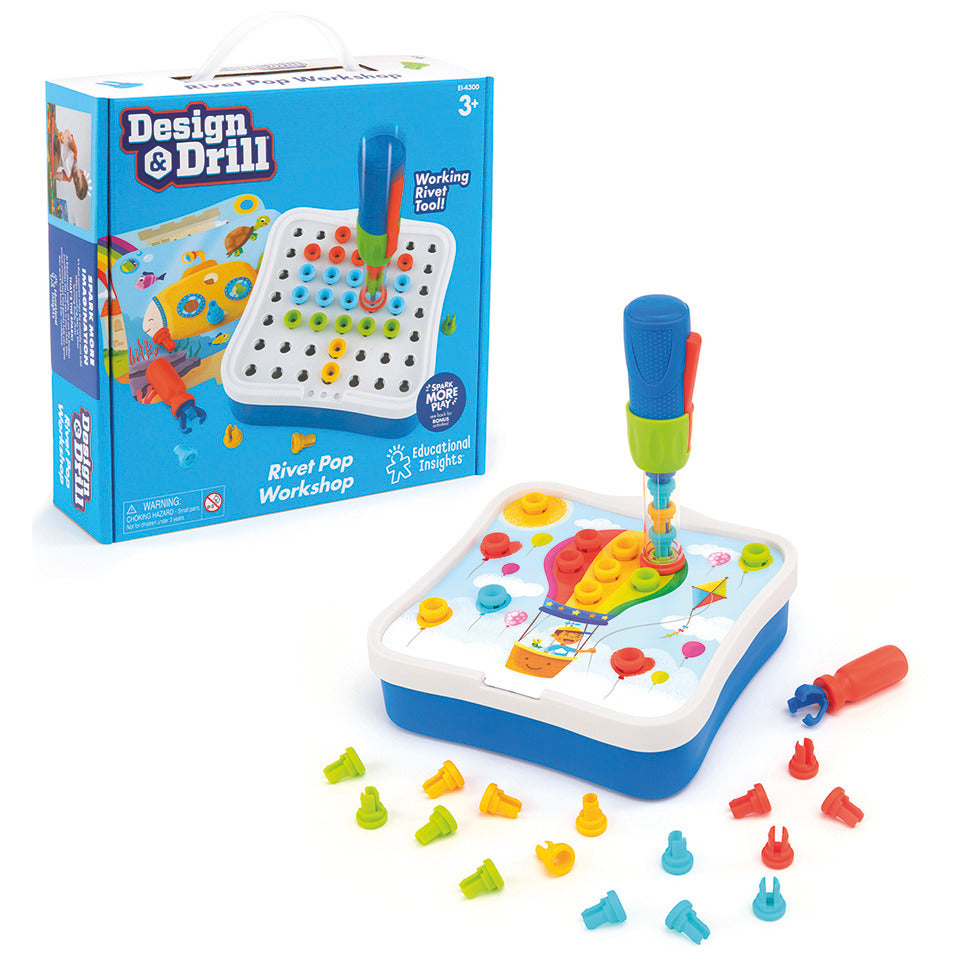 Design Drill Rivet Pop 40Pce