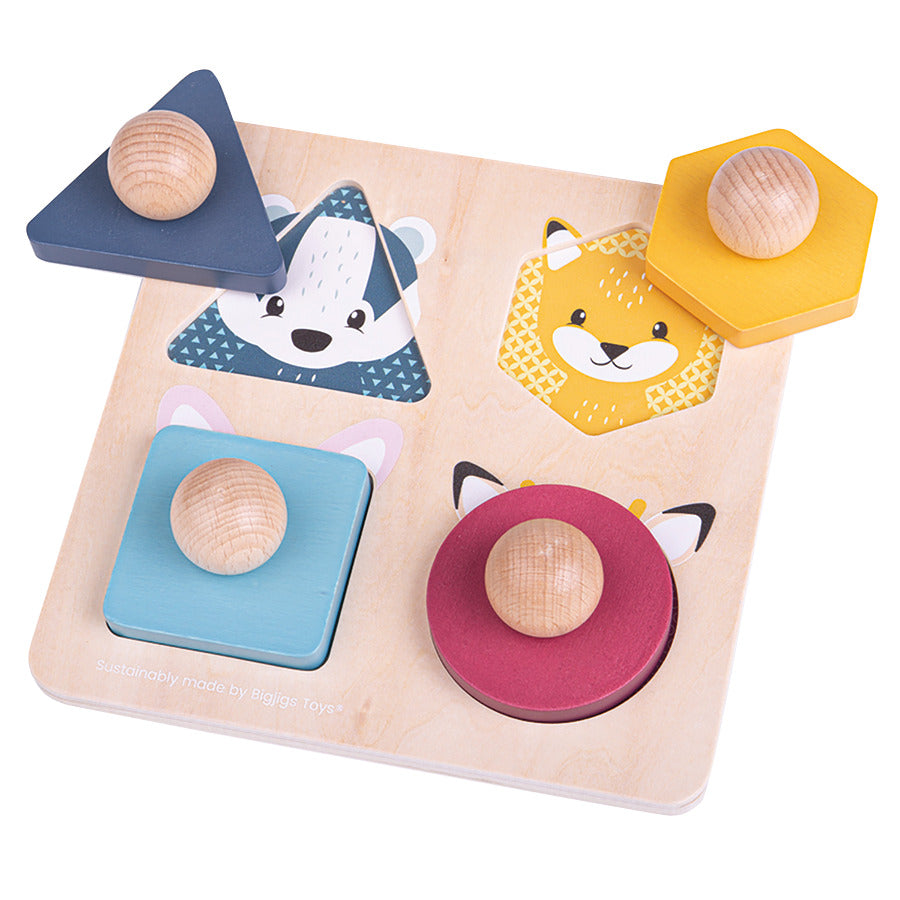 Animal Shape Matching Puzzle