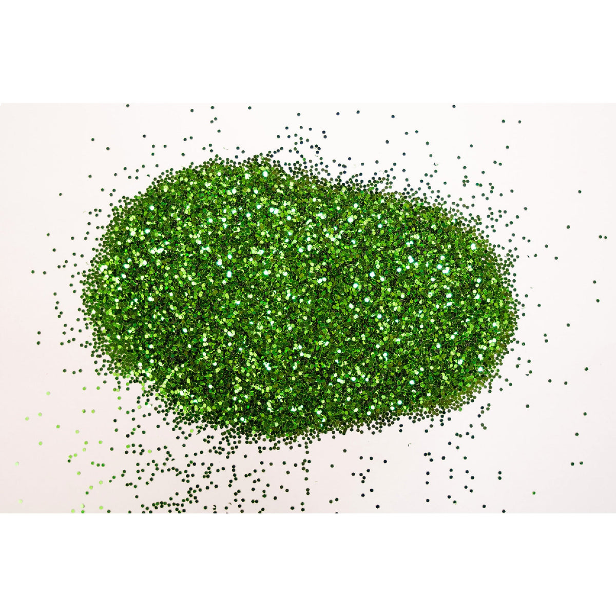 Glitter Plastic Green 250G