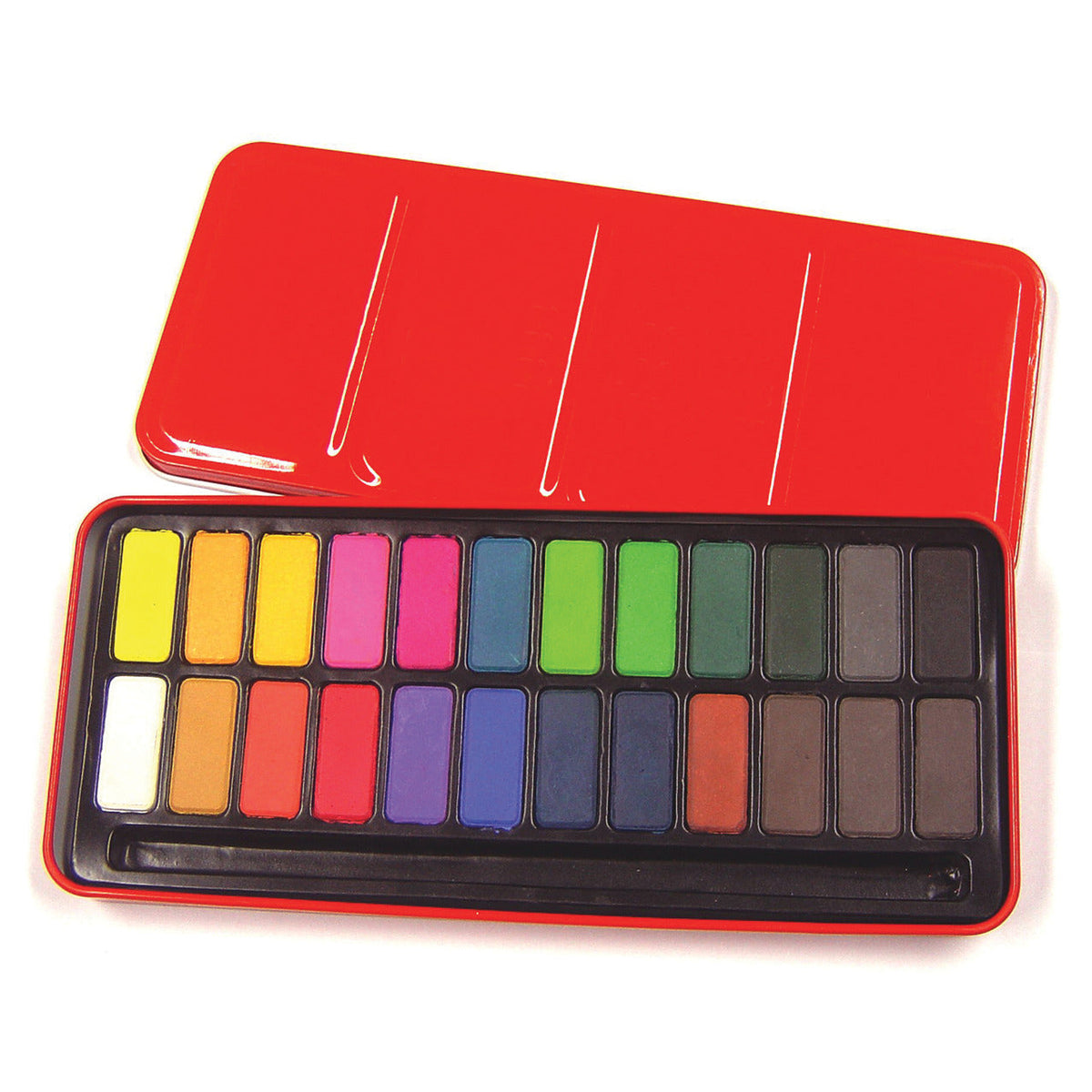 Watercolour Tablet Tin 24 Assted