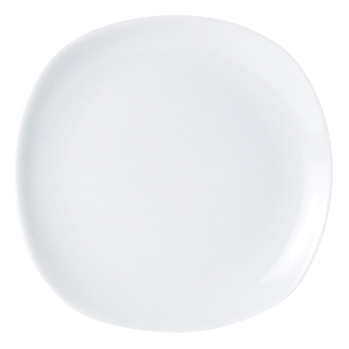 Plate White Square 160Mm 6.25Inch
