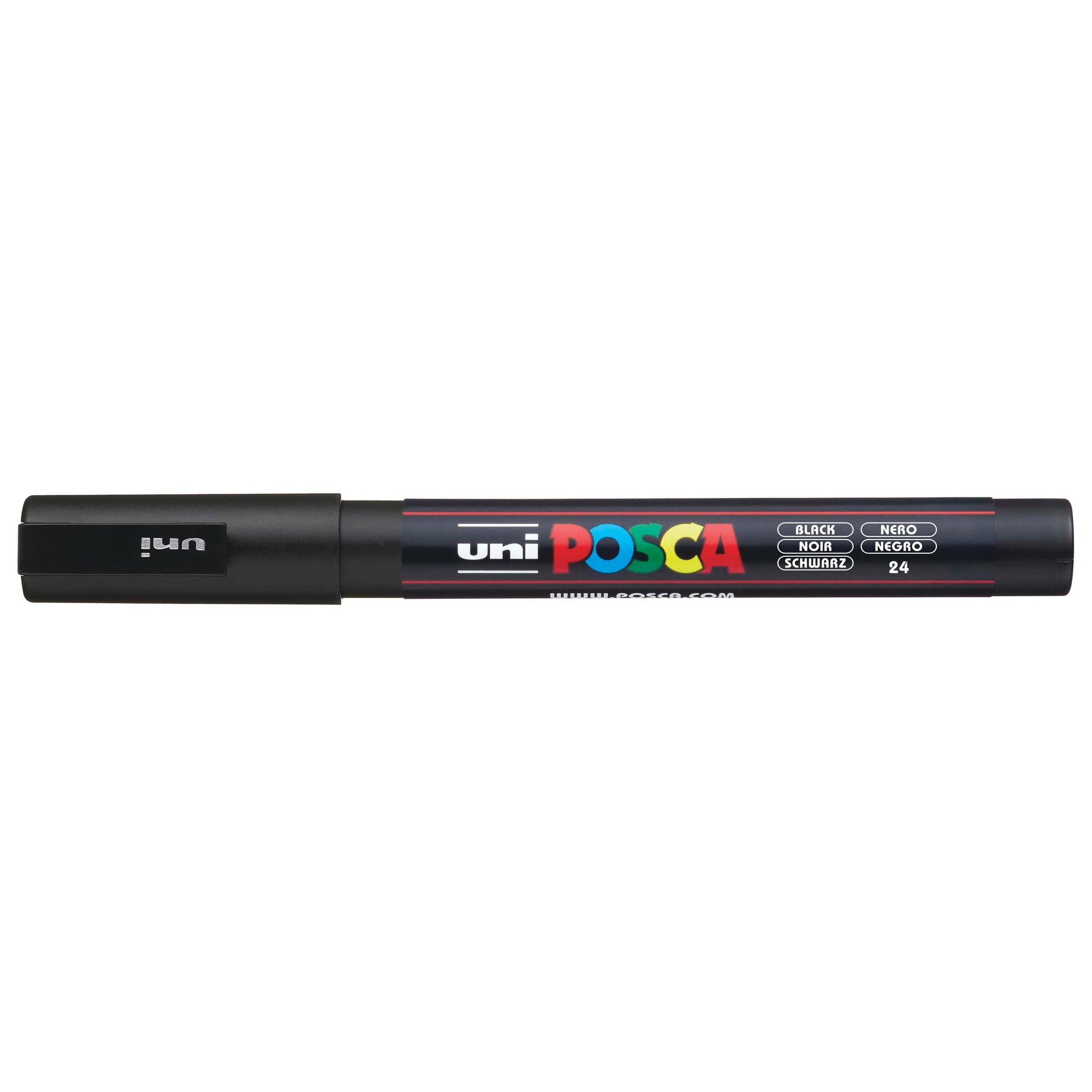 Posca Fine Pens Pk6 Black