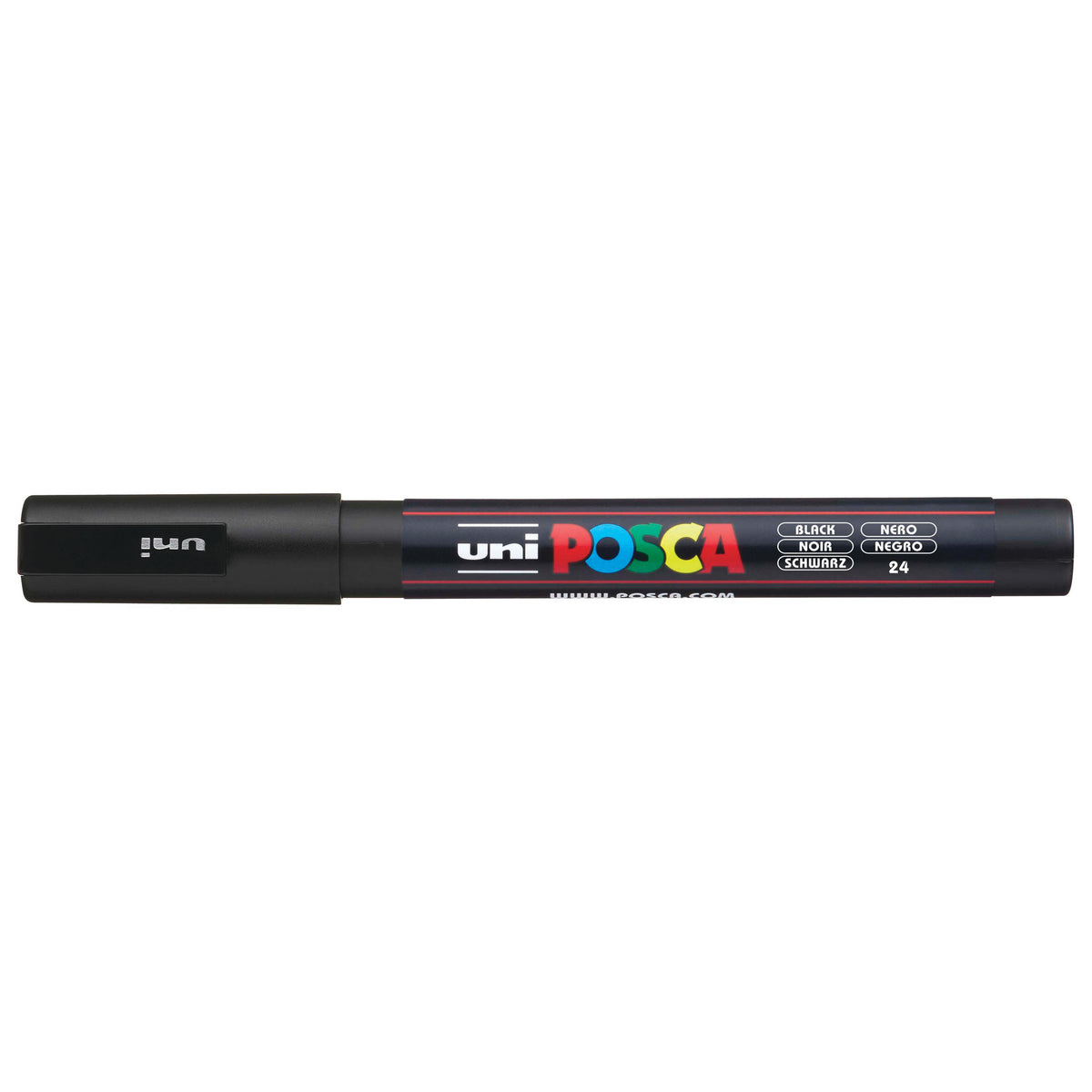 Posca Fine Pens Pk6 Black