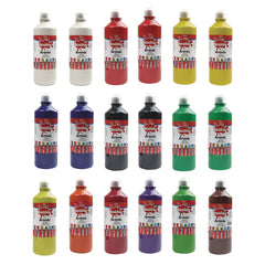 Ready Mix Paint Asst 600Ml Pk18