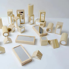 27-Piece Boxed Mirror Blocks