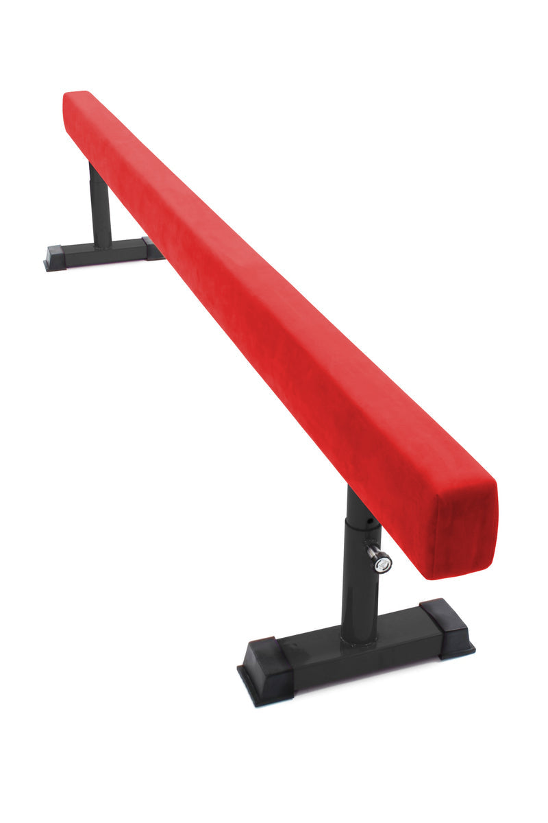 DS Lower Height Adjustable Balance Beam - Red