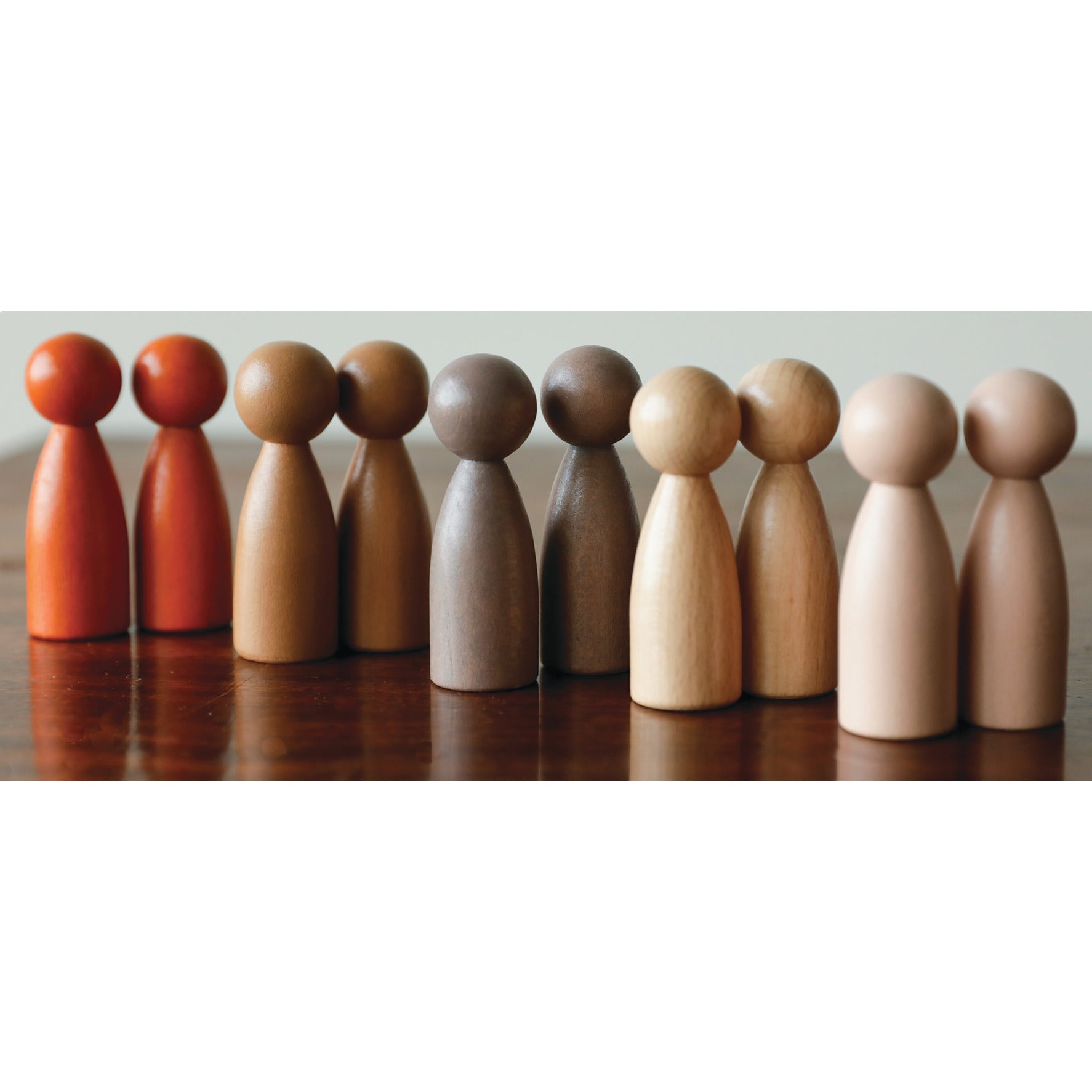 Our Community Wooden Blocks 12 Piece Set