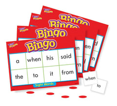 GAME SIGHT WORDS BINGO