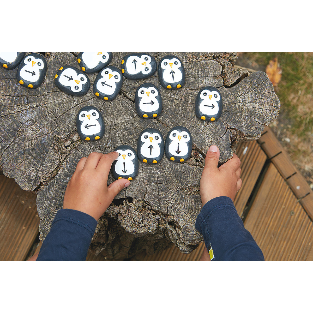 Pre-Coding Penguin Stones, Age 2+