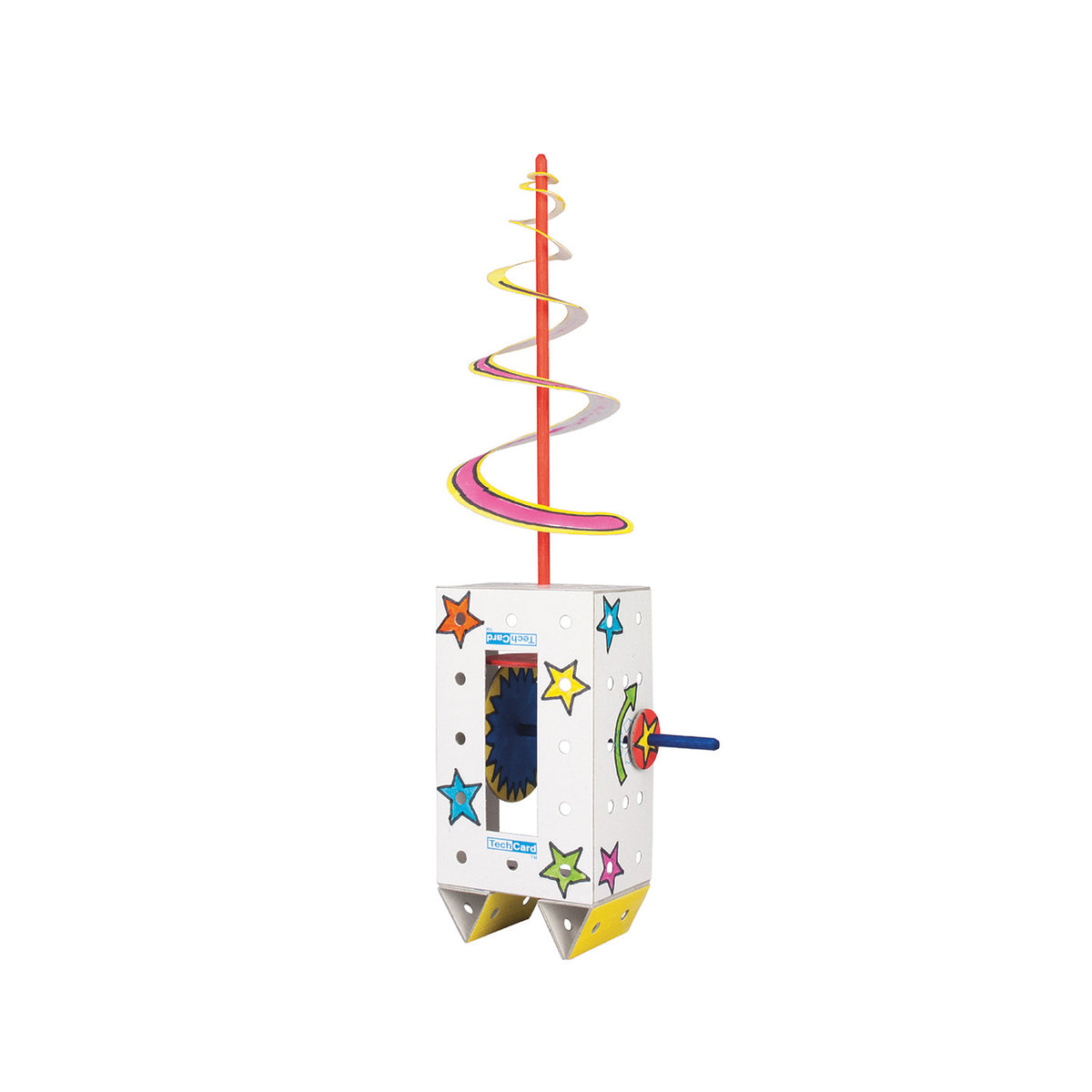 Techcard Spiral Toy, Pack 5