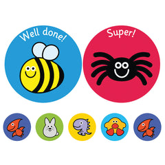 A4 Exclamation Stickers X590