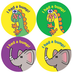 I Had A Bump Stickers 1 Set