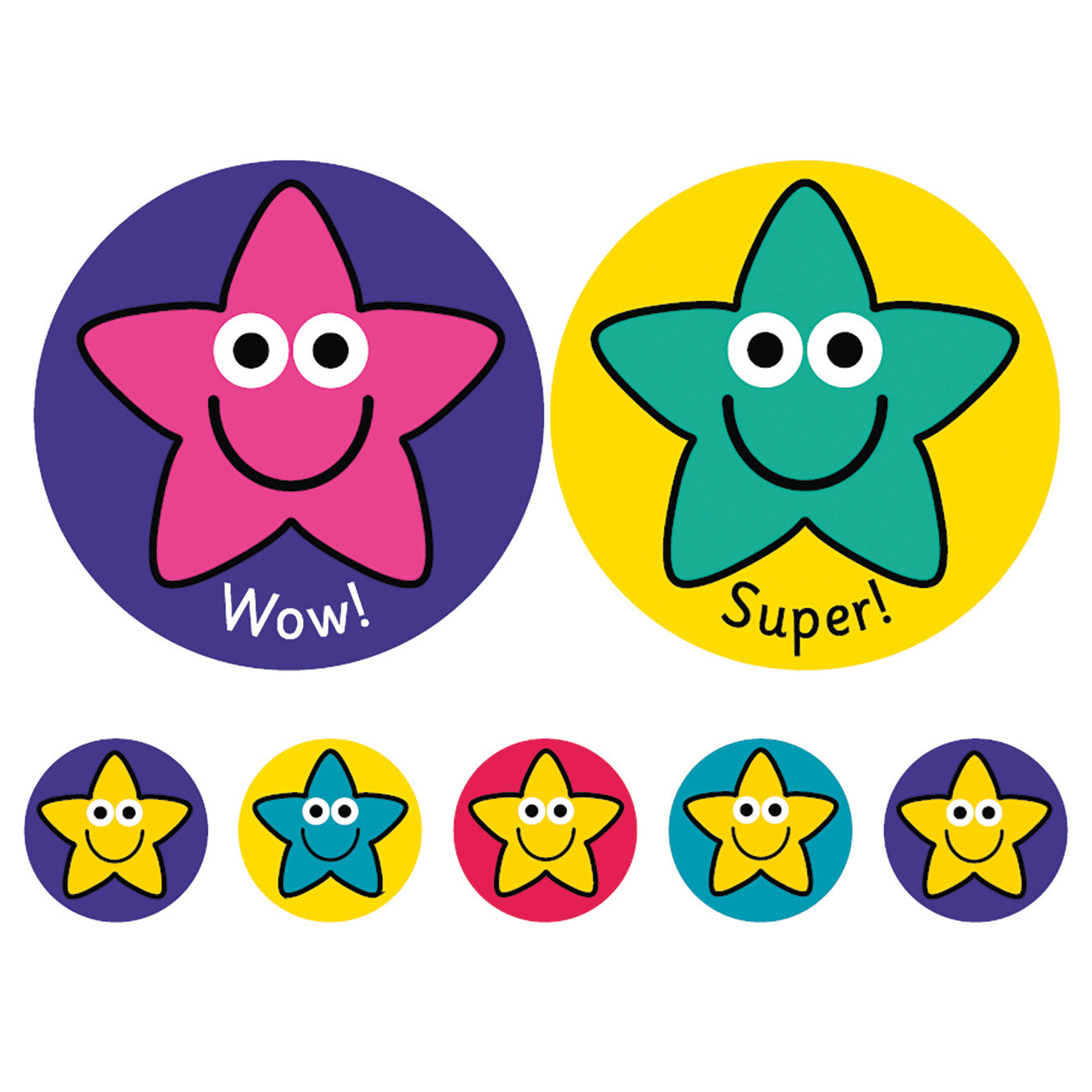 A4 Exclamation Stars X590