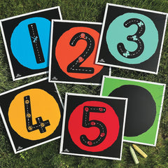 Start Big Stay Big Numbers Chlkbrds