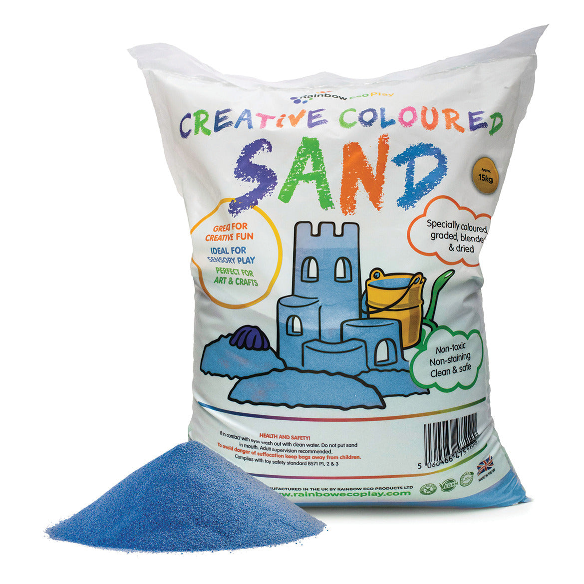 Play Sand 15Kg Blue