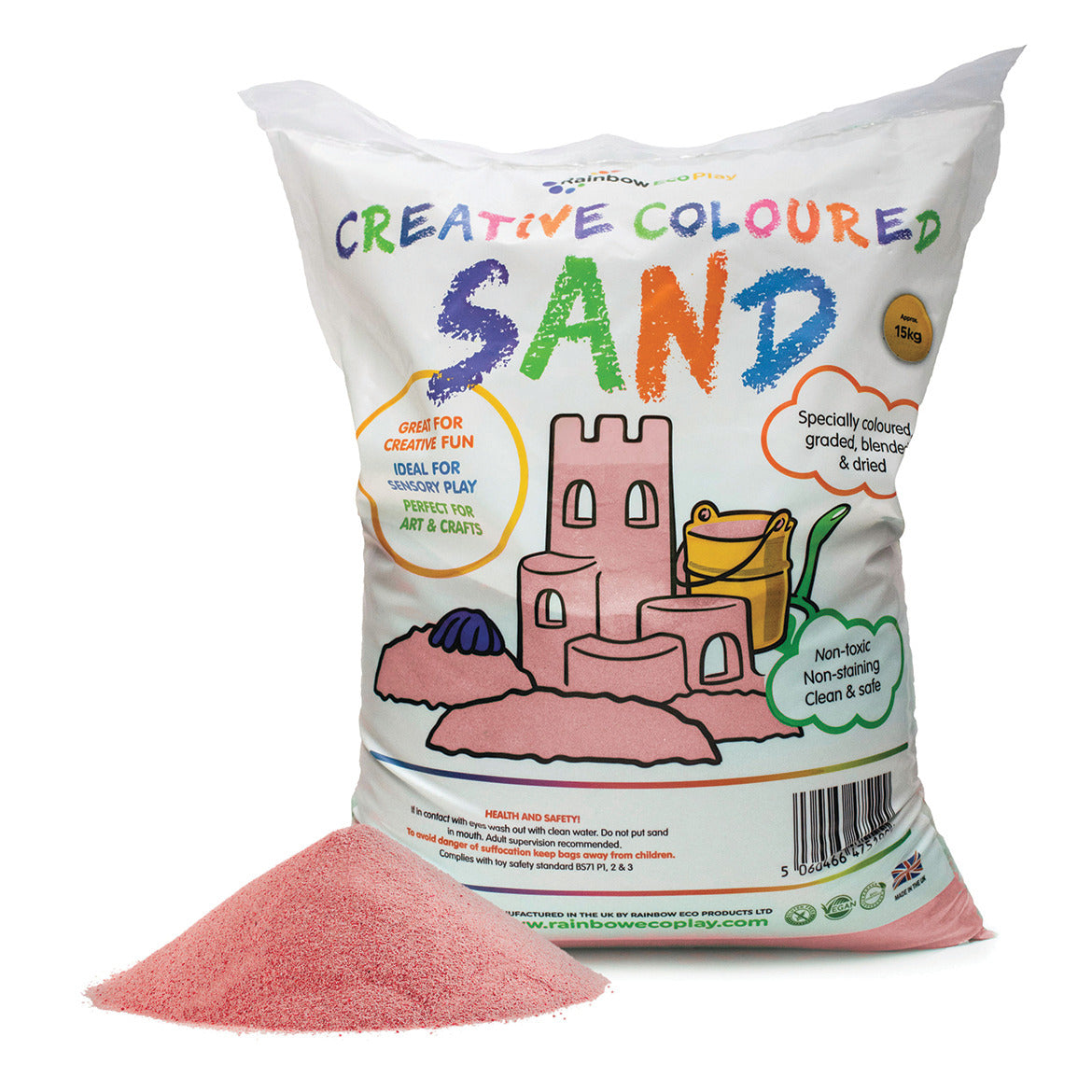 Play Sand 15Kg Red