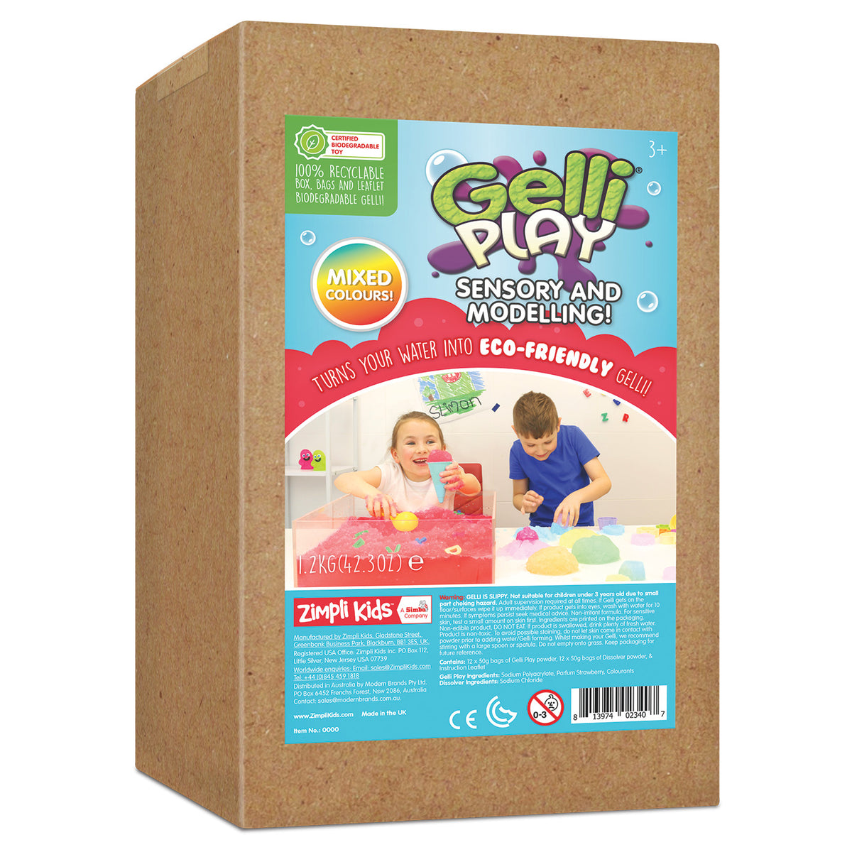 Eco Gelli Play Mixed Colours