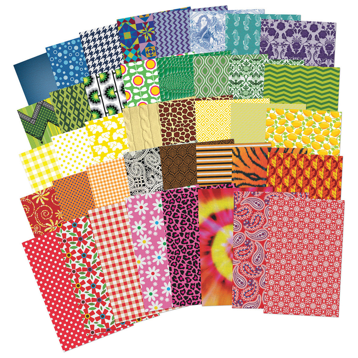 Fabric Design Paper Sheets