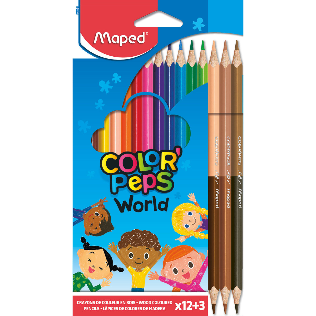 Colour Peps World Coloured Pencils