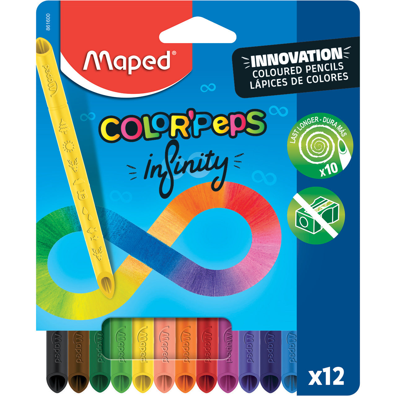 Colour Peps Infinity Coloured Pencils