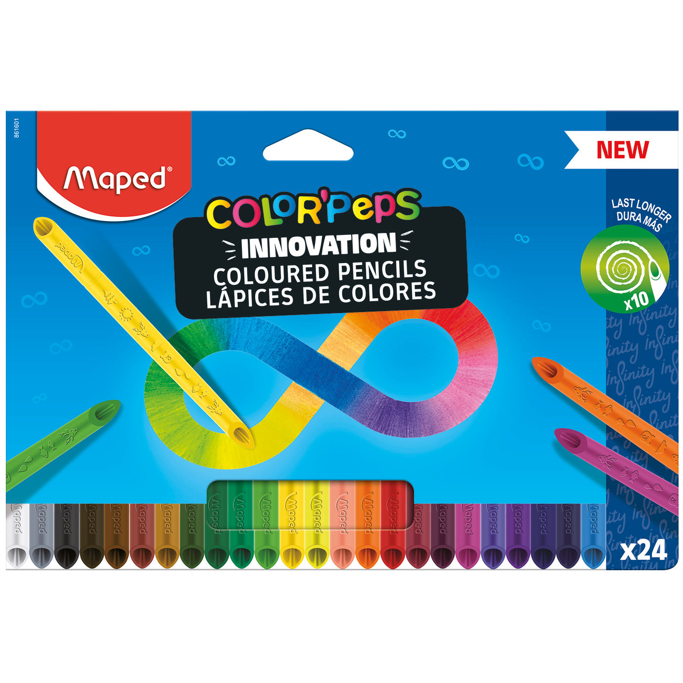 Colour Peps Infinity Coloured Pencils
