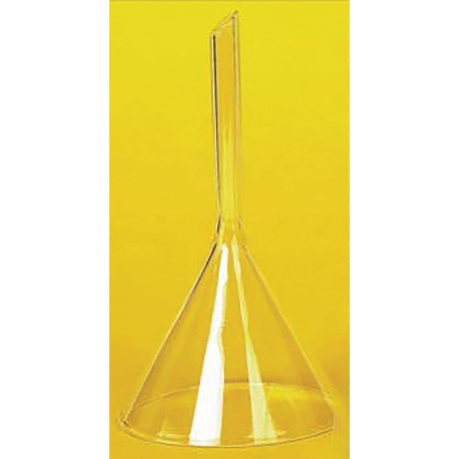 Conical Borosilicate Glass Funnel 75mm