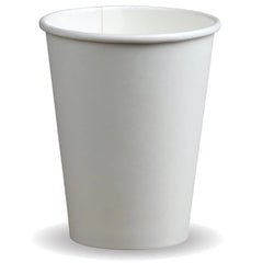 12oz White Compostable Cup Pack of 1000