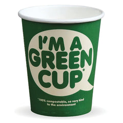 8oz Im A Green Cup Compostable Cup Pack of 1000