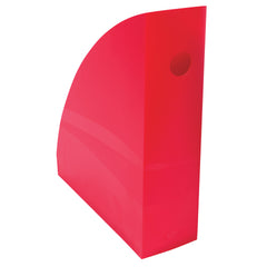 Exacompta Iderama Mag-Cube Magazine Files - Raspberry