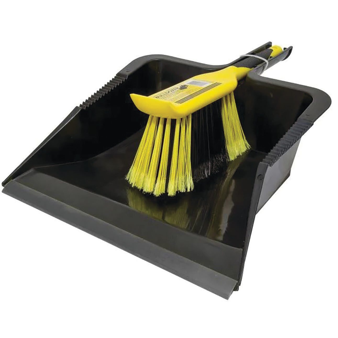 Bulldozer Heavy Duty Dustpan & Brush Set