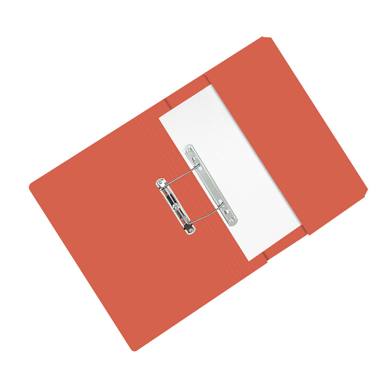 Foolscap Spring Transfer Pocket File - Pack of 25 - Orange