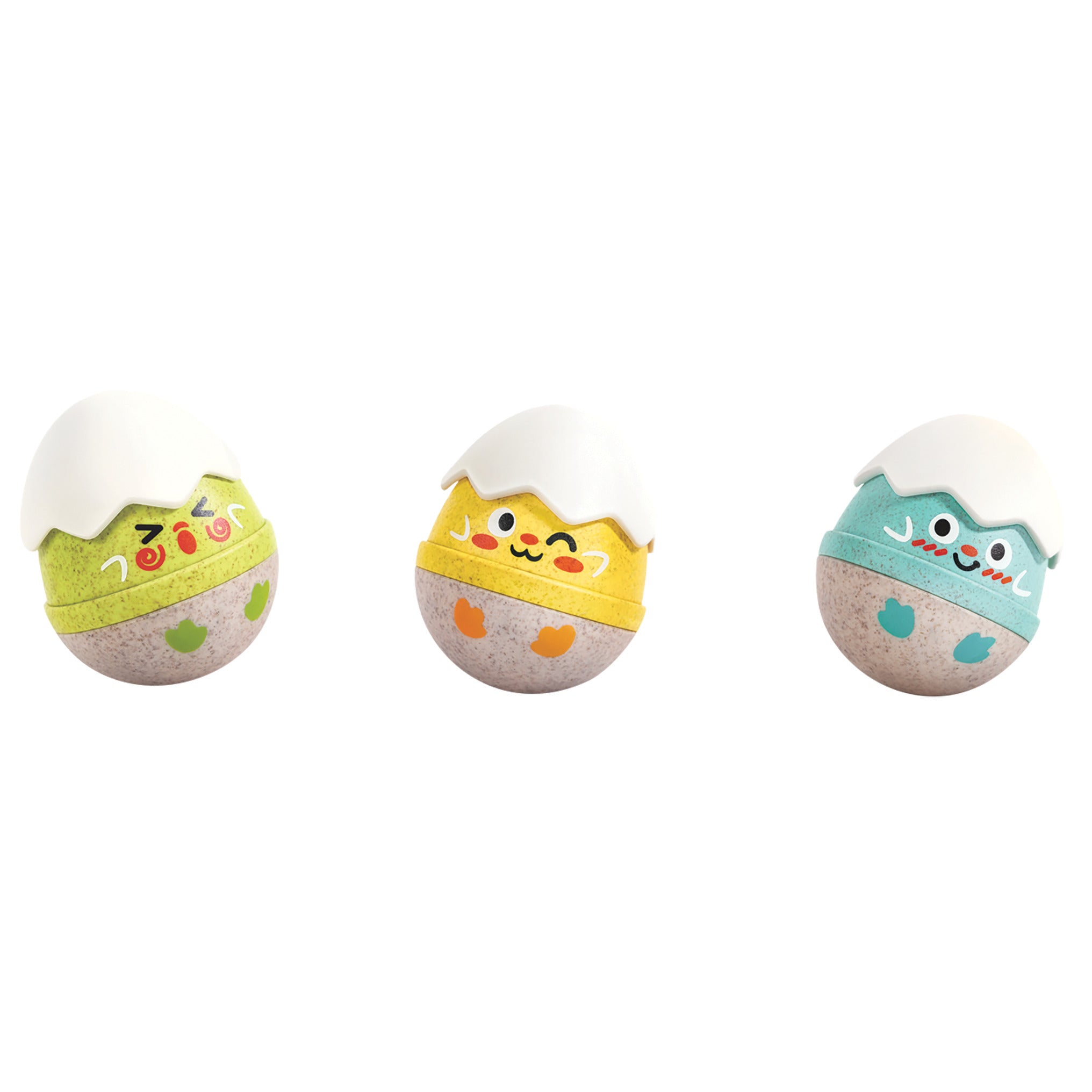 Happy Hatchlings Wobble Rattles Set of 3