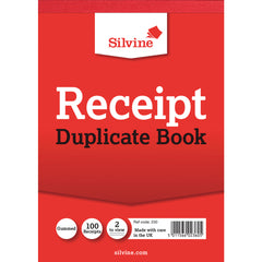 Silvine Receipt Book 105x148mm
