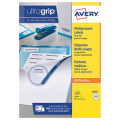 Avery Jamfree Multipurpose Labels 100 Sheets - 65 Per Sheet