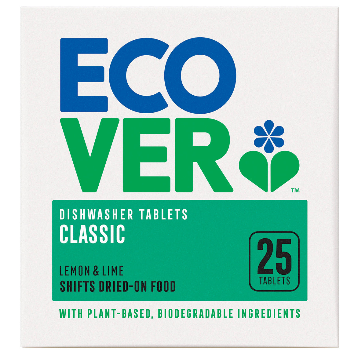 Ecover Dishwasher Tablets 6 x 25 Tablets