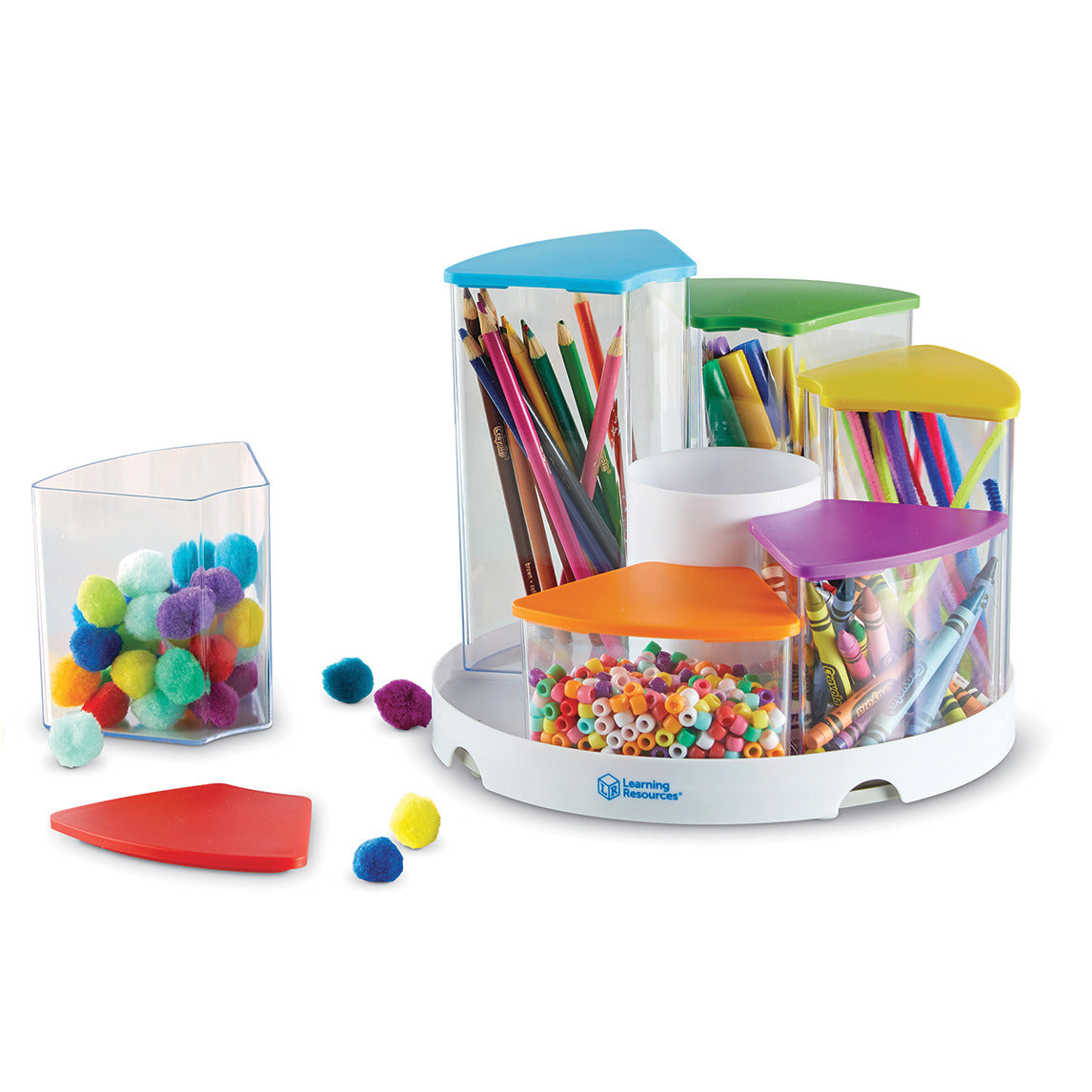 Create-A-Space_x001a_ See-Thru Spinning Bins