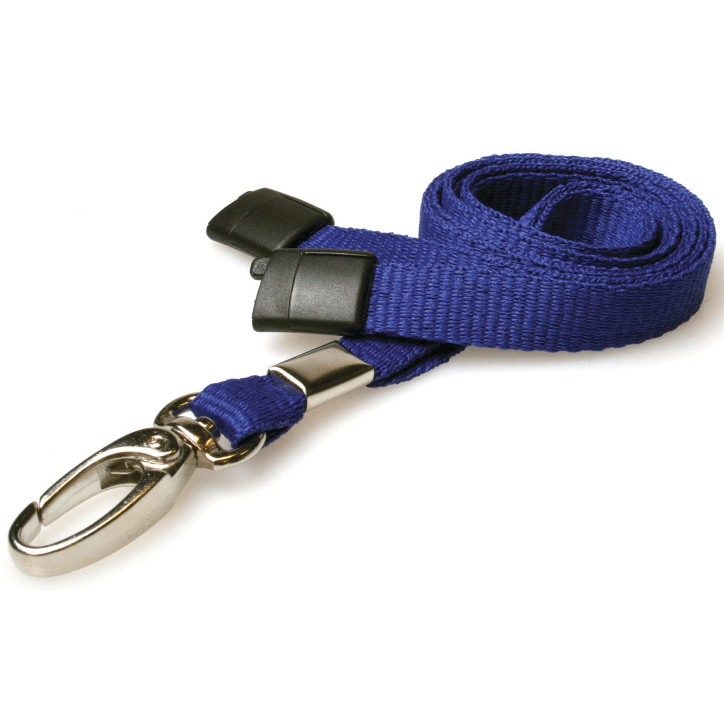 Plain Lanyards Royal Blue Pack of 25