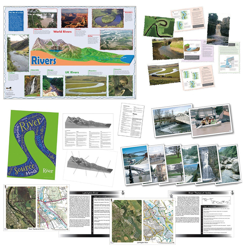 Our Rivers Curriculum Pack
 Supplied As An Each In A Plastic Zipper