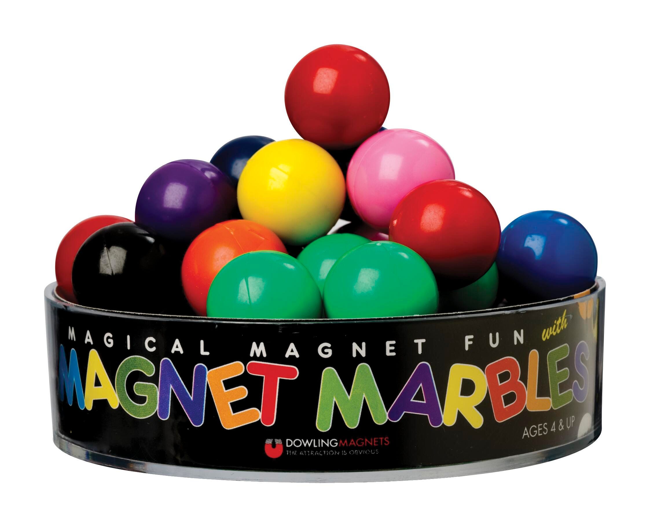 MARBLES MAGNETIC LARGE SET OF 20